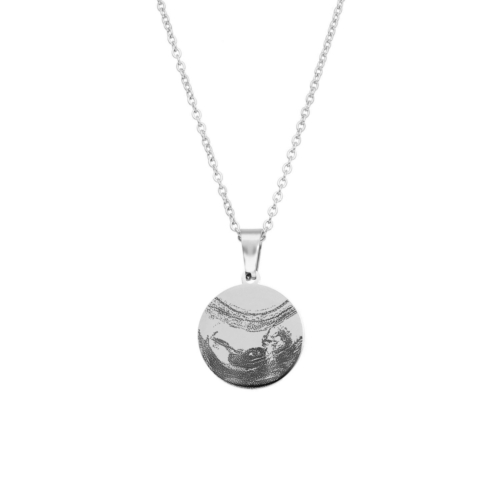 Echo ketting zilver