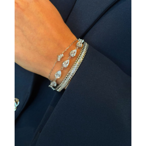 Exclusive armband met steentjes