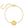 Familie armband goud kleurig