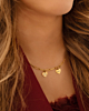 Ketting met twee gouden hartjes