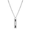 Graveerbare mannen ketting met ogen