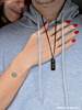 Heren ketting bij influencer