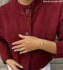 influencer triple heart ketting