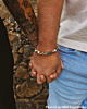 Graveerbare heren armband kralen mix