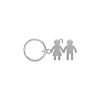 Sleutelhanger man en vrouw
