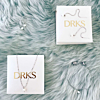 DRKS Fijne Armband met Pareltje Zilver