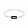 naam armband heren wit