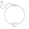 Armband sea shell hartje