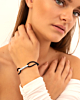Zilveren bar armband met gravering