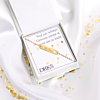 gouden armband met uitgesneden hart graveerbaar in doosje