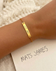 Gouden armband met eigen handschrift