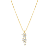 Bruidsketting cute pearls goudkleurig