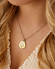gouden ketting met 4 initialen