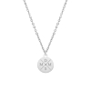 Ketting 4 initialen steentje
