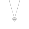 Ketting graveren vintage hartje