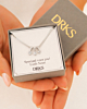 Familieketting met hartjes