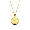Familie ketting goud kleurig