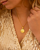 Familie ketting goud kleurig