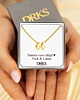 Ketting man en vrouw in sieradendoosje