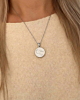 Zilveren ketting echo