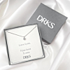 Sparkle stone ketting in sieradendoosje