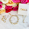 mooie gouden sieradenset voor een complete look