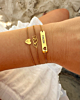 Gouden hartjes armparty