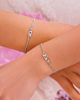 Armbanden met hartjes zilver
