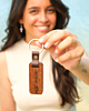 Houten sleutelhanger voor best dad