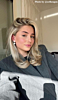 Influencer met bridal oorbellen