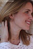 Pink stone earrings goldplated