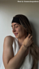 Influencer met armparty