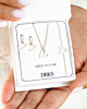 Zilveren sieraden set met hartjes in sieradendoosje