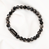 Kralen armband voor mannen met gravering