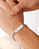 zilveren heren armband met namen