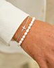 Armparty met zilveren armbanden