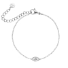 Armband met druppel steentje