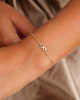 zilveren mini infinity armband voor kindjes