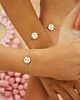 Zilveren armbanden moeder en dochter
