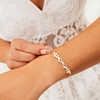 Sparkle armband goud voor de bruid