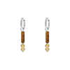 Musthave earrings chocolate brown