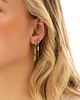 Musthave earrings chocolate brown