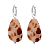 Oorringetjes leopard hanger