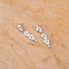 Sparkle oorbellen met pareltjes