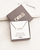 Zilveren ketting bar met gravering