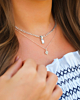 Zilveren necklaceparty
