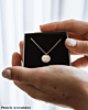 Graveerbare ketting goudkleurig met naam in doosje