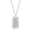 Graveerbare tag ketting heren