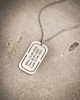 Graveerbare tag ketting heren
