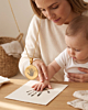Graveerbare ketting handafdruk goudkleurig